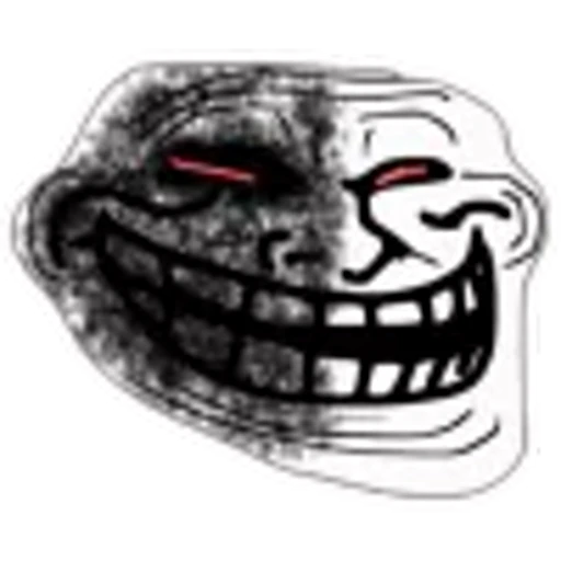 😣 Эмодзи «Троллфейсы» для Telegram