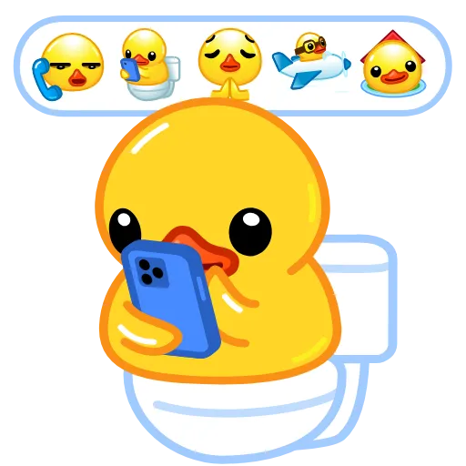 🚽 Стикер «Premium» для Telegram