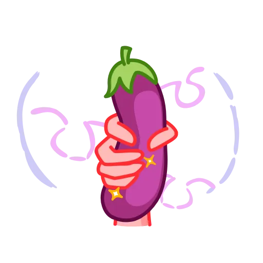 🍆 Стикер «Premium» для Telegram
