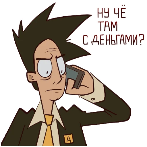 💵 Стикер «Президент Антон» для Telegram