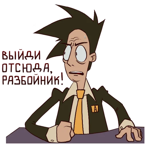 😠 Стикер «Президент Антон» для Telegram
