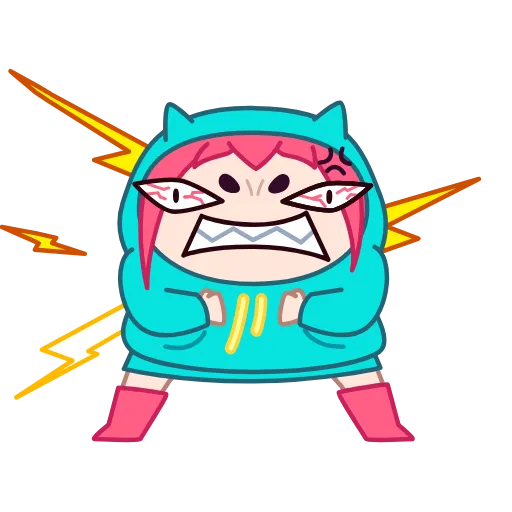 😾 Эмодзи «Pretty Friends» для Telegram