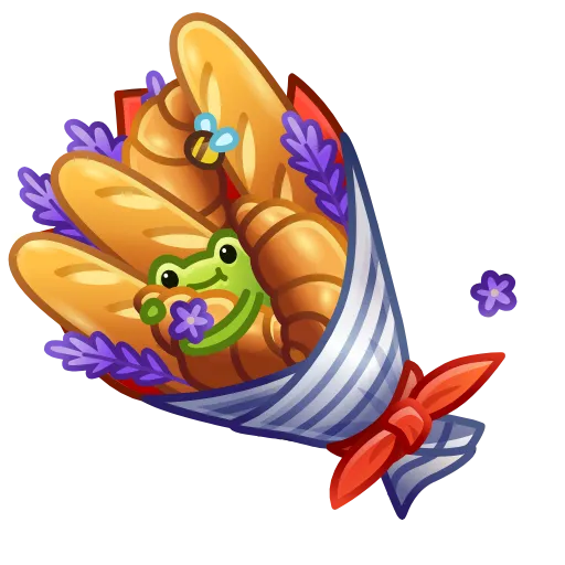 💐 Стикер «Pretty Posy» для Telegram