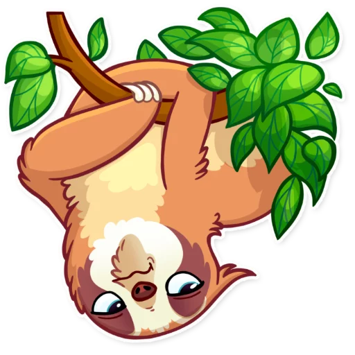 🙃 Стикер «Pretty Lazy» для Telegram