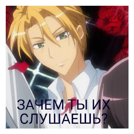 ♥️ Стикер «ПРЕЗИДЕНТ СТУДСОВЕТА ГОРНИЧНАЯ.» для Telegram