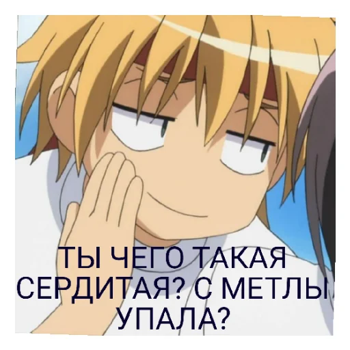 🧹 Стикер «ПРЕЗИДЕНТ СТУДСОВЕТА ГОРНИЧНАЯ.» для Telegram