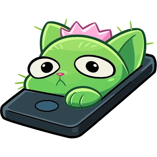 ☹️ Эмодзи «Царапка» для Telegram
