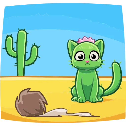 🐱 Эмодзи «Царапка» для Telegram