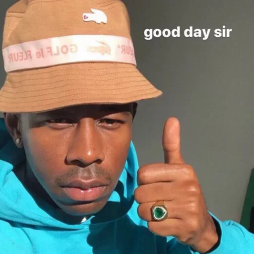 ☀️ Стикер «RAP» для Telegram