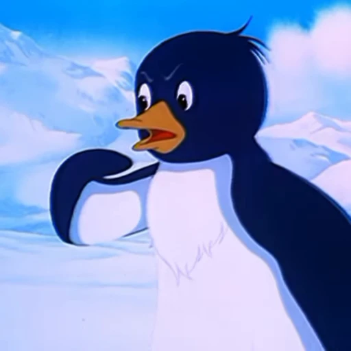 🤨 Стикер «Приключения пингвиненка Лоло» для Telegram
