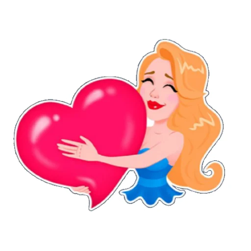 ❤️ Стикер «Привет пупсик» для Telegram