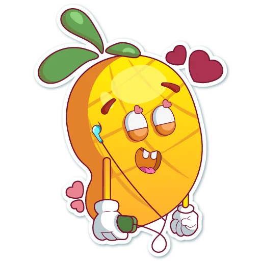 Стикерпак Mr. Pineapple для Telegram — скачать