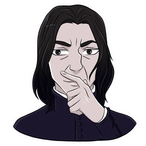 😊 Стикер «Professor Snape» для Telegram
