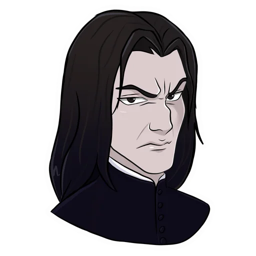 😕 Стикер «Professor Snape» для Telegram