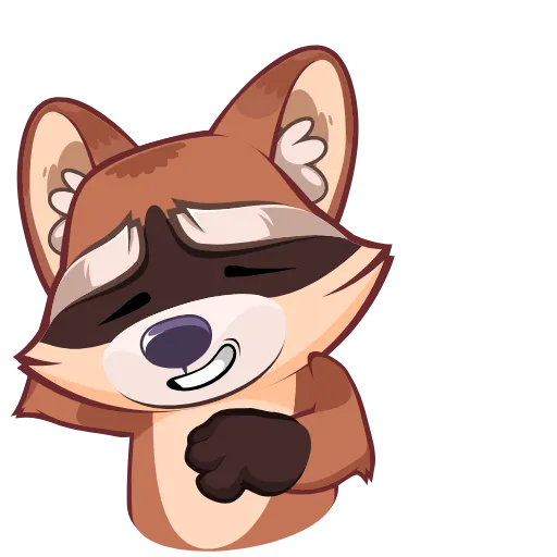 😂 Стикер «Proha Raccoon» для Telegram