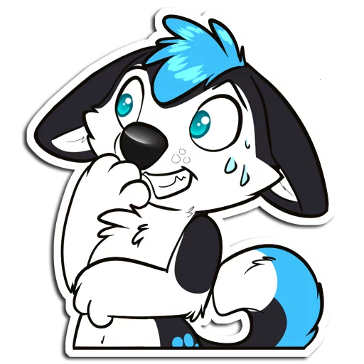 😣 Стикер «ProHuskyCub» для Telegram
