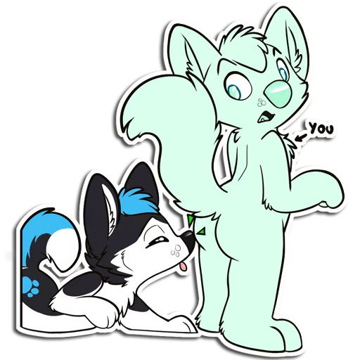 ☠️ Стикер «ProHuskyCub» для Telegram