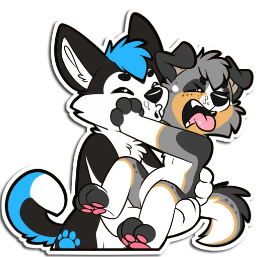 😍 Стикер «ProHuskyCub» для Telegram