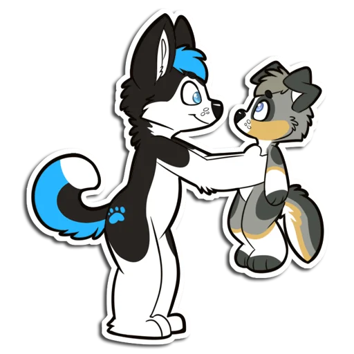 😗 Стикер «ProHuskyCub» для Telegram