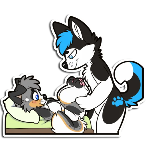 😜 Стикер «ProHuskyCub» для Telegram