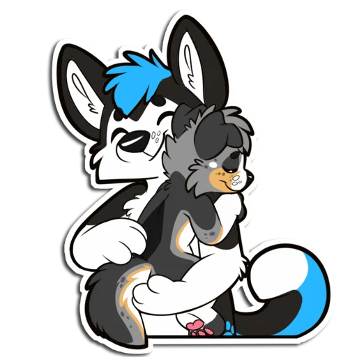 😌 Стикер «ProHuskyCub» для Telegram