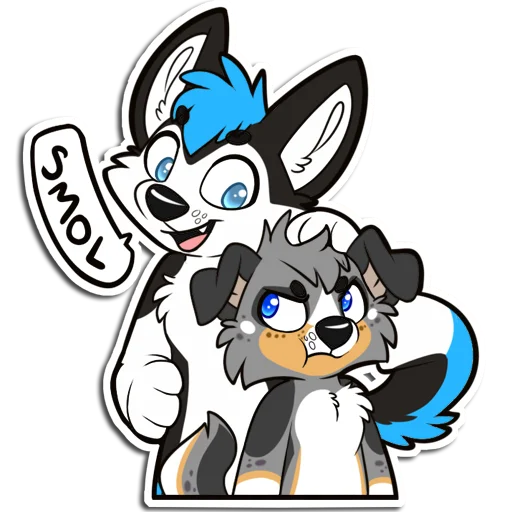 😄 Стикер «ProHuskyCub» для Telegram