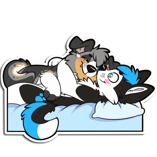 😘 Стикер «ProHuskyCub» для Telegram