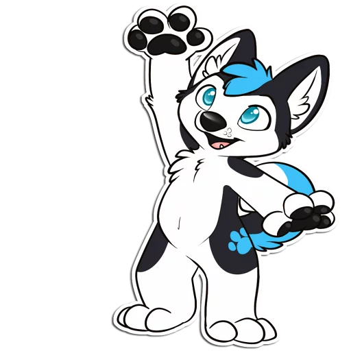 😄 Стикер «ProHuskyCub» для Telegram