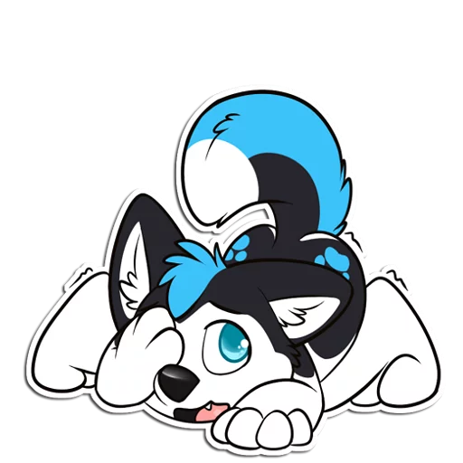 😅 Стикер «ProHuskyCub» для Telegram
