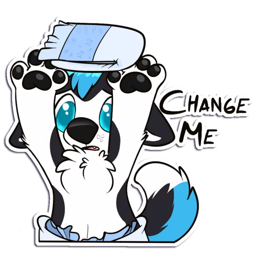 😳 Стикер «ProHuskyCub» для Telegram