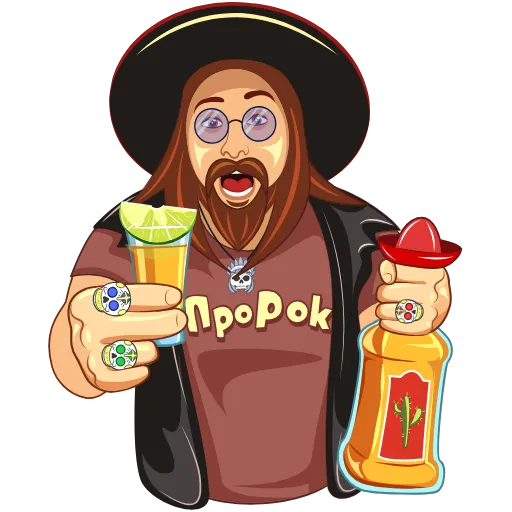 Стикерпак ProRock band для Telegram — скачать