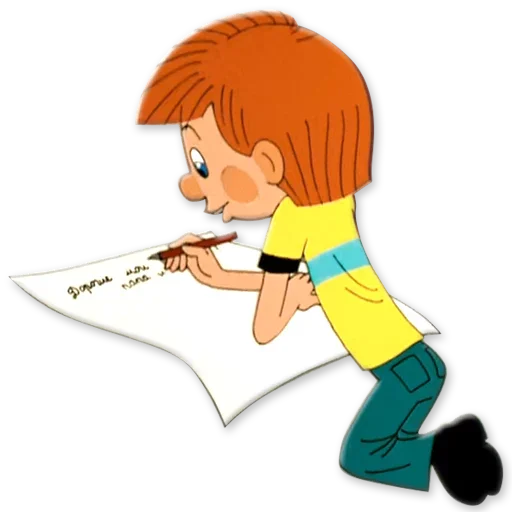 📜 Стикер «Простоквашино» для Telegram