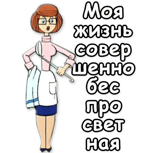 🙈 Стикер «Простоквашино» для Telegram