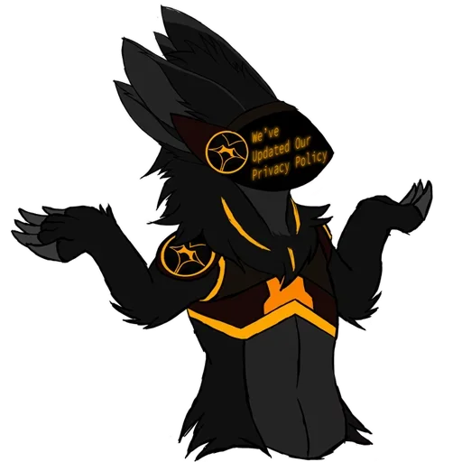 🔒 Стикер «Protogen» для Telegram