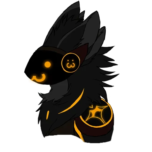 ☺ Стикер «Protogen» для Telegram