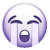 😭 Эмодзи «Prplncks #emoji #color #purple» для Telegram