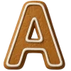 🤩 Эмодзи «пряничный алфавит - русский и английский» для Telegram