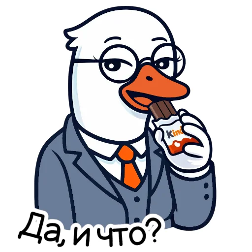 🍫 Стикер «Психологусь» для Telegram