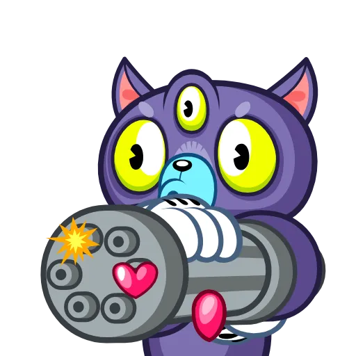 🔫 Эмодзи «Пси-К.0» для Telegram