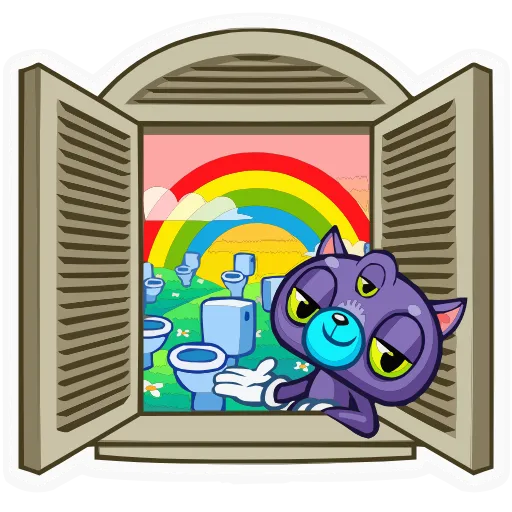 🚽 Эмодзи «Набор эмоджи «Пси-К.0» из ВК в качестве» для Telegram