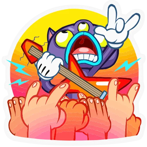🤟 Эмодзи «Набор эмоджи «Пси-К.0» из ВК в качестве» для Telegram