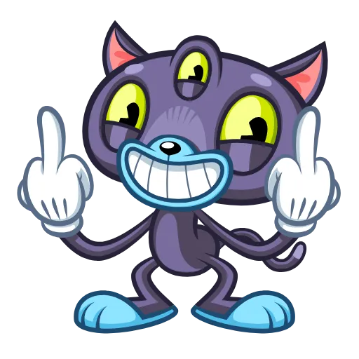 😒 Стикер «Psy Cat» для Telegram