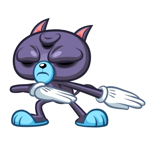 😖 Стикер «Psy Cat» для Telegram