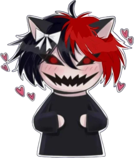 💋 Стикер «psycho cursed» для Telegram