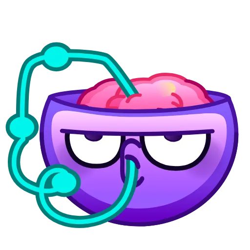 😑 Стикер «Psychopath Smiles» для Telegram