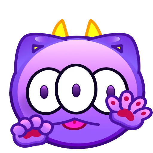😺 Стикер «Psychopath Smiles» для Telegram