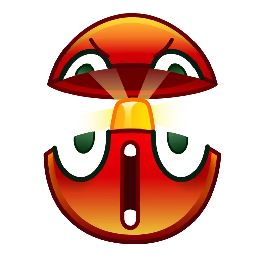 🤬 Стикер «Psychopath Smiles» для Telegram