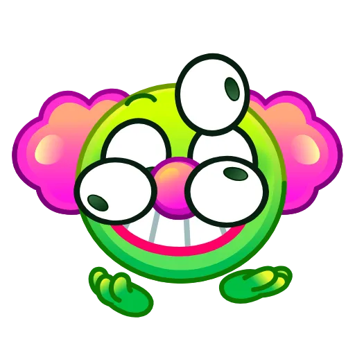 🤡 Стикер «Psychopath Smiles» для Telegram
