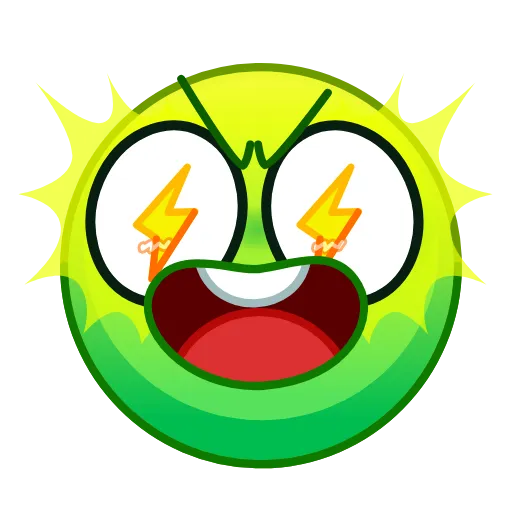 🤪 Стикер «Psychopath Smiles» для Telegram