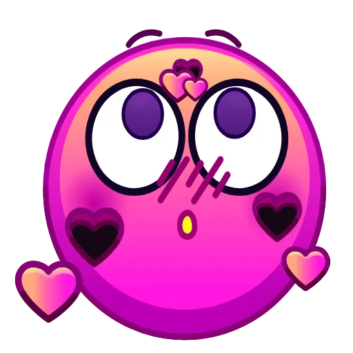 🥰 Стикер «Psychopath Smiles» для Telegram